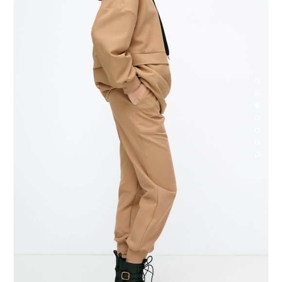 Zara OVERSIZED SWEATSHIRT JACKET - Picture 6 of 12